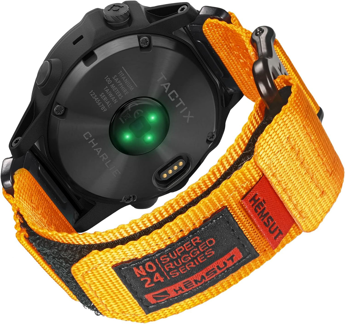 Compatible con la Correa de Reloj Garmin, Correa Deportiva de Nylon Super Resistente con Diseño de Bucle Tejido para Fenix/Forerunner/Approach/MARQ/Quatix/Serie D2, Correa de Reemplazo Resistente para