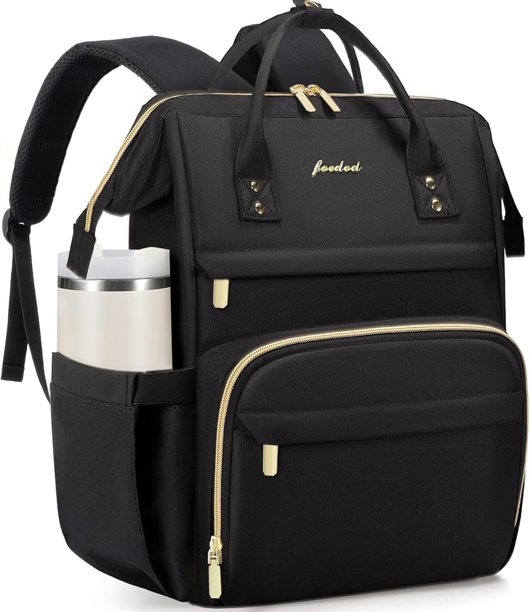 FOCDOD - Mochila para laptop de mujer, para trabajo - Compatible co...