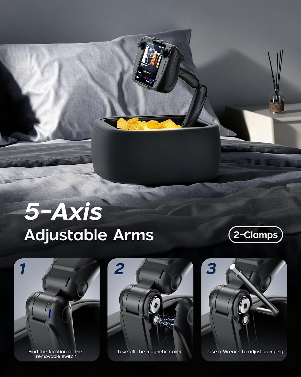 LULULOOK Soporte de almohada para juegos para Steam Deck OLED y LCD y