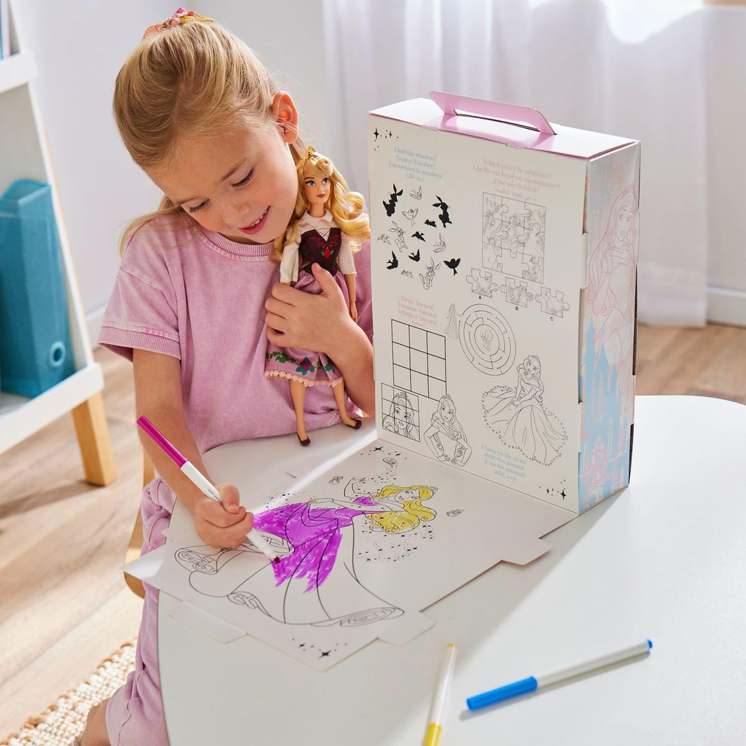 Disney Store Muñeca oficial de Aurora Story, de 11 pulgadas, incluy...