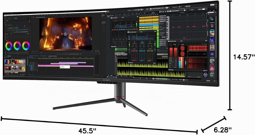 INNOCN Monitor curvo para juegos de 49" 144Hz Ultrawide 32:9 WD...