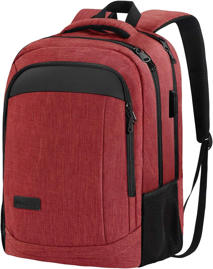 Monsdle Mochila de viaje para laptop, mochilas antirrobo con puerto...
