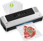 Bonsenkitchen Máquina selladora al vacío, múltiples modos