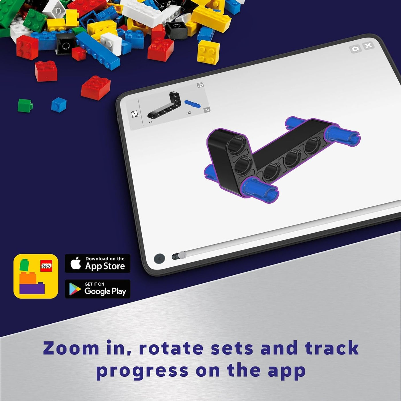 LEGO Technic Planet Earth and Moon in Orbit juego de