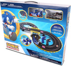 NKOK Sonic & Shadow Juego de Pista de Carreras con 8 Carriles y Contador de Vueltas