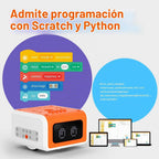 VinciBot Robot de Programación para Niños 8-12, Juguete STEM para Scratch y Python