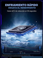 llano Soporte de ventilador de refrigeración para laptop para juegos V12