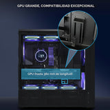 Lian Li LANCOOL 217 INF Mid-Tower ATX Funda para PC, color negro (L...