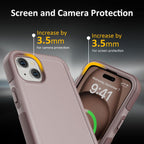 Follaroma - Funda magnética para iPhone 15, fundas resistentes