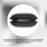 HumanCentric Soporte vertical para laptop en aluminio plateado, sop...