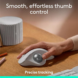 Logitech Ergo M575S Ratón Inalámbrico Trackball, Ratón Inalámbrico...