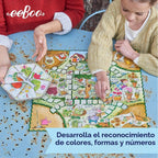 eeBoo - Juego de mesa Gathering a Garden, conteo de plantas, edades de 5