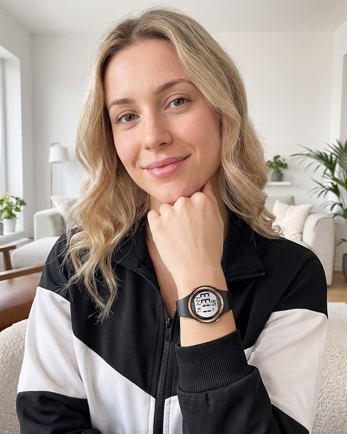 Relojes Deportivos CIVO para Mujer: Pantalla LCD Grande, Números de Fácil Lectura