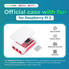 Seeed Studio Raspberry Pi 5 Starter Kit - 4 GB de RAM, tarjeta microSD de 128 GB precargada con SO Raspberry Pi de 64 bits