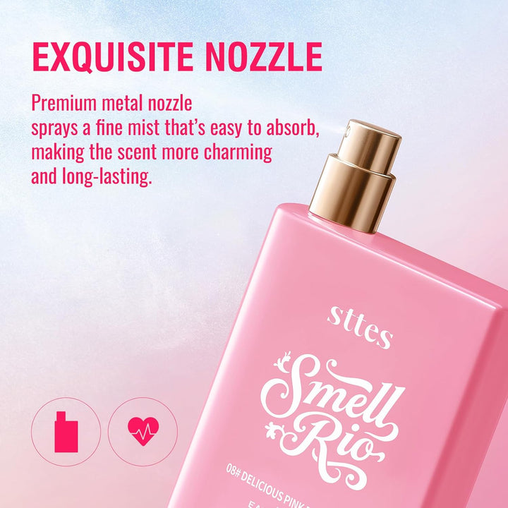 Sttes Smell Rio 08# (Delicious Pink Dragonfruit) Eau de Parfum para...