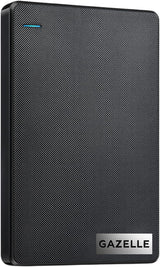 GAZELLE Disco Duro Externo Ultra Delgado de Alta Velocidad de 1TB -...