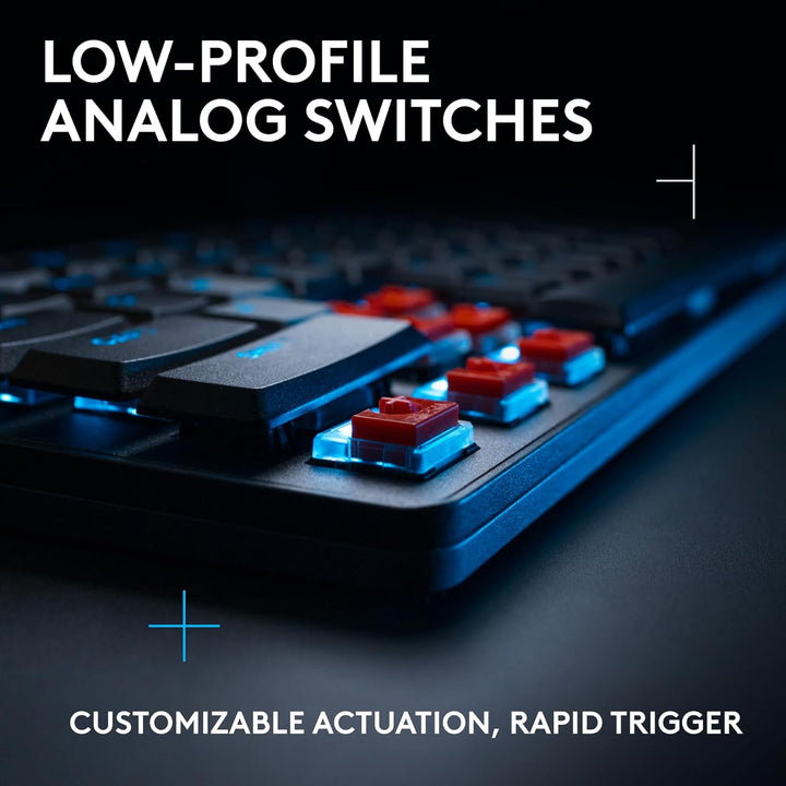Logitech G 515 Rapid TKL - Teclado para juegos con cable de bajo pe...