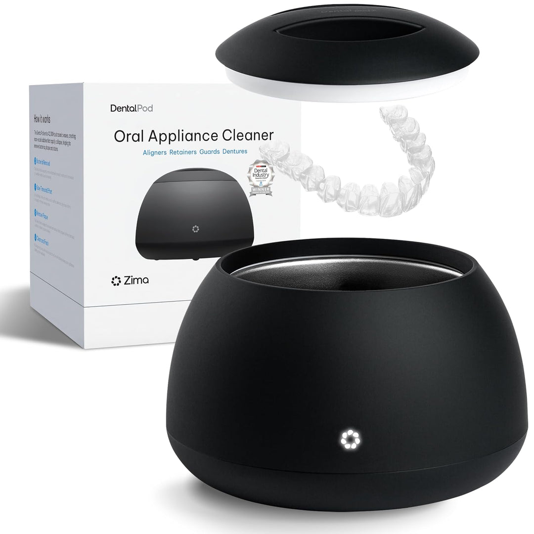 Zima Dental Pod: Máquina limpiadora ultrasónica para retenedores, a...