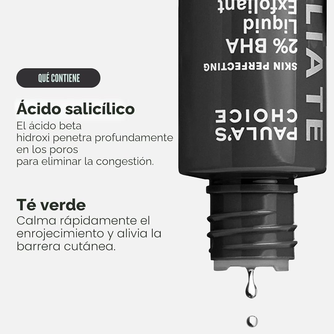 Paula's Choice Skin Perfecting - Exfoliante líquido de ácido sa...
