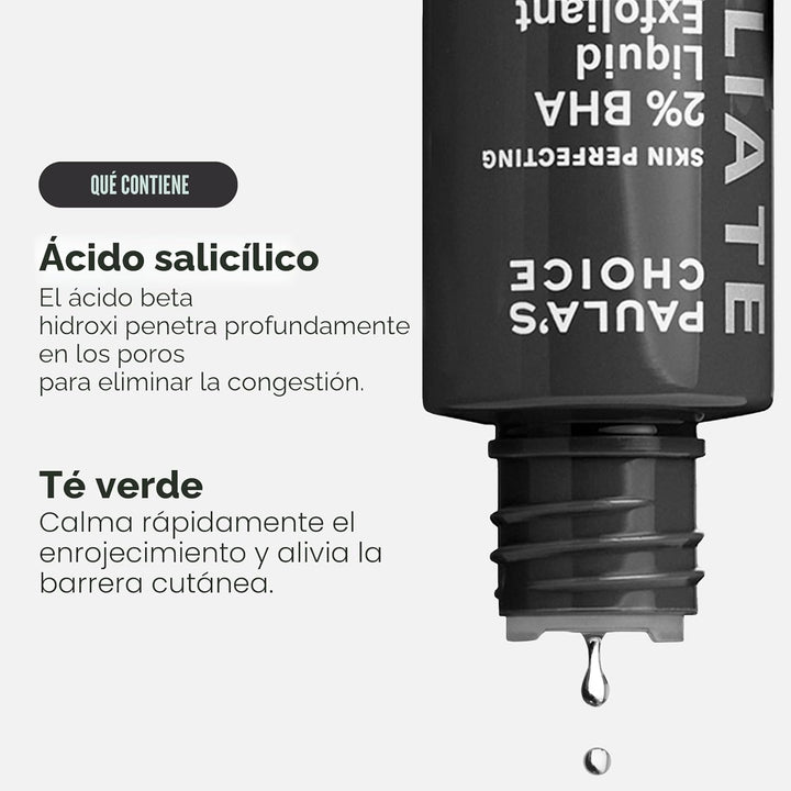 Paula's Choice Skin Perfecting - Exfoliante líquido de ácido sa...