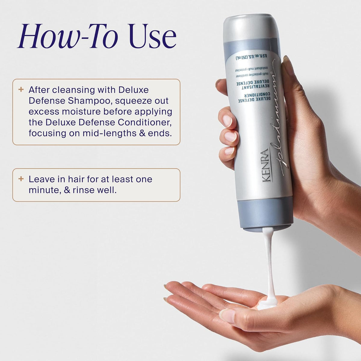 Kenra Platinum Deluxe Defense Conditioner | Fortalecimiento + preve...
