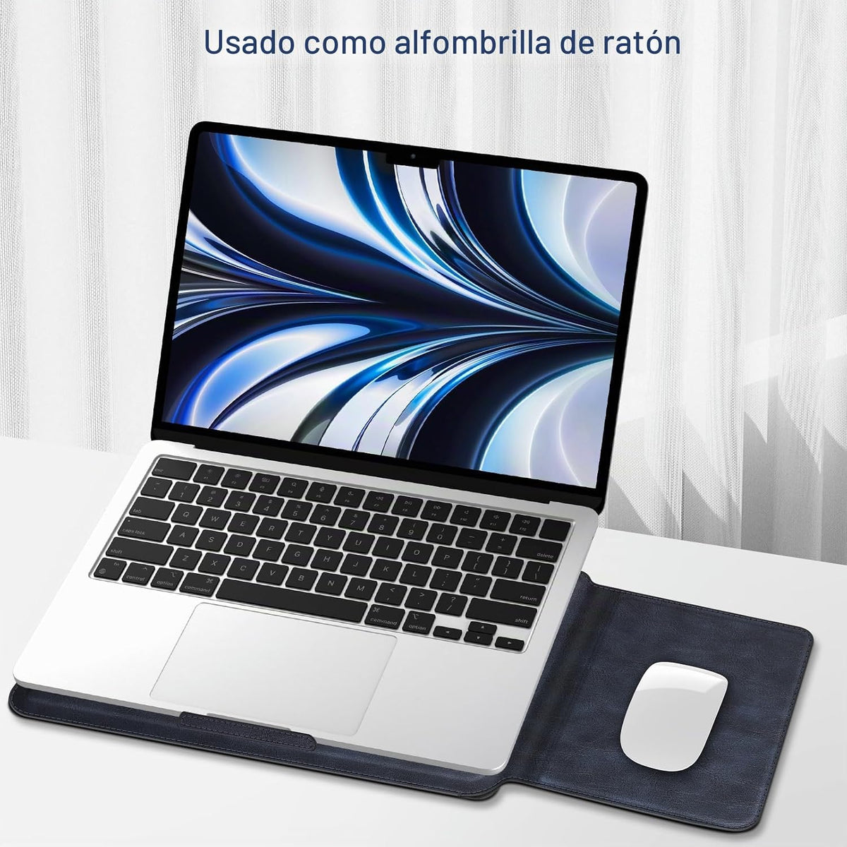 Funda Fintie para MacBook Air 13.6 A3240 A3113 A2681, Pro 14 A3434...