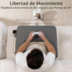 Almohada de escritorio extra ancha de 26 pulgadas, escritorio para laptop para sofá y cama