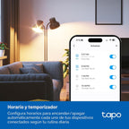 Tapo Regleta de Alimentación Inteligente Wi-Fi - 6 Tomas Inteligentes Controladas Individualmente y 3 Puertos USB con Protección contra Sobretensiones, Matter, Funciona con Alexa, Google Home, Siri y