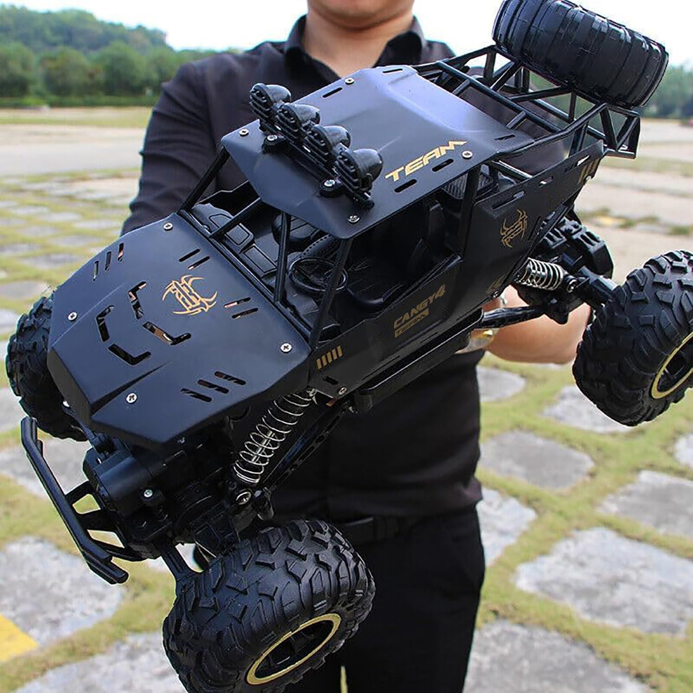 Jiakora Coches RC Auto de Control Remoto 1:12 Camión Todo Terreno,...