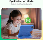 Tablet para niños 2025, tableta Android 15 de 10.1 pulgadas para niños, Azul