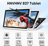 HNVHNV Tablet Android 15 de 7 Pulgadas, 9 GB RAM 32 GB ROM 1 TB Exp...