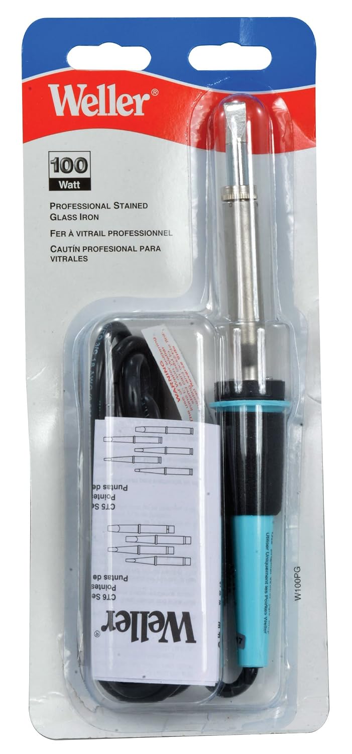 Weller W100PG, Soldador resistente Weller Farenheit con punta CT6F7, 100 W, Grado 700