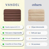 Vandel - Funda acolchada para laptop de 13 a 14 pulgadas para mujer...
