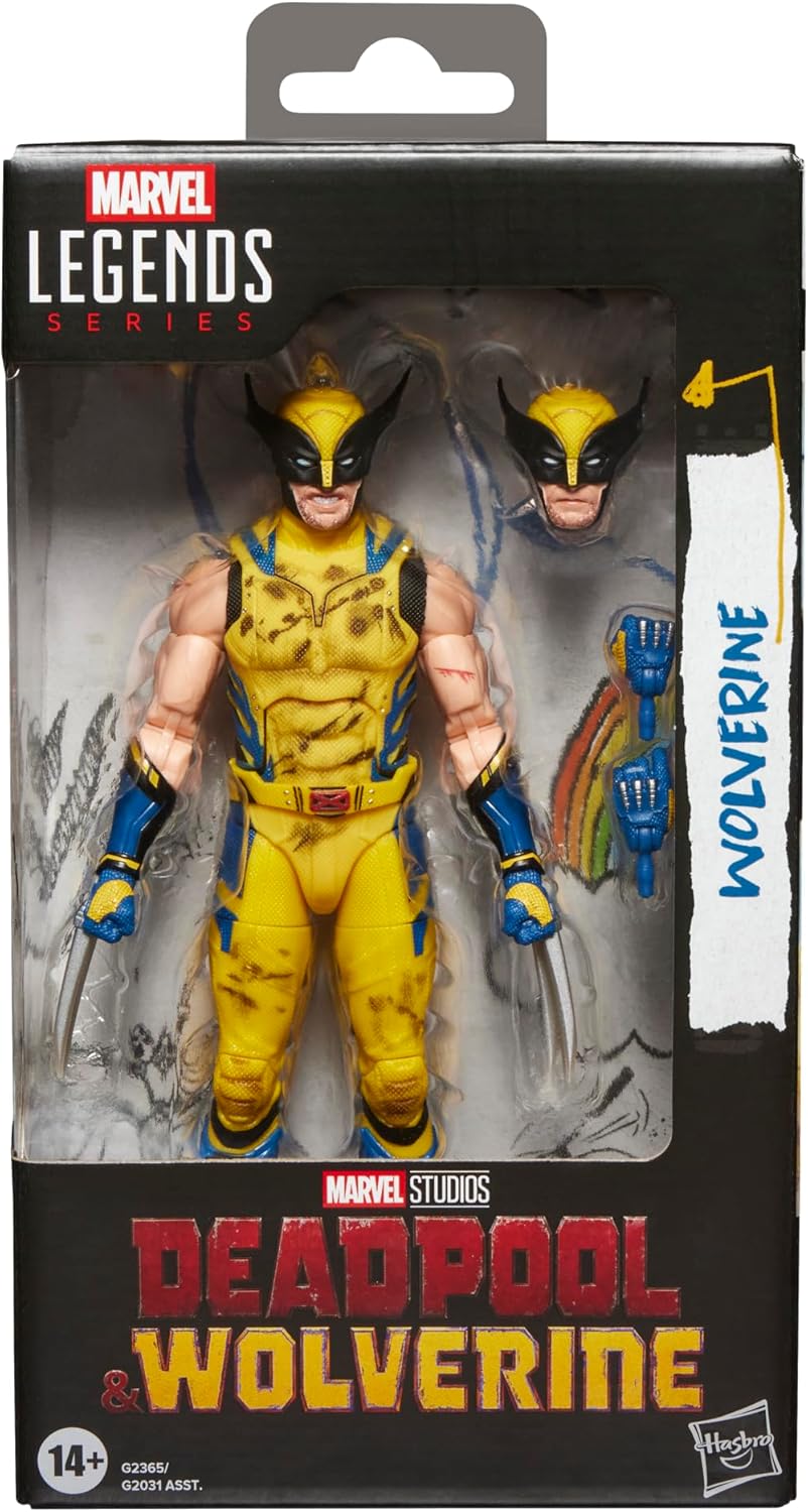Marvel Legends Series Wolverine, Marvel Studios' Deadpool &amp;...