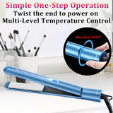 NITION Nano Titanium Alisador de pelo de 1 pulgada Placa de calenta...