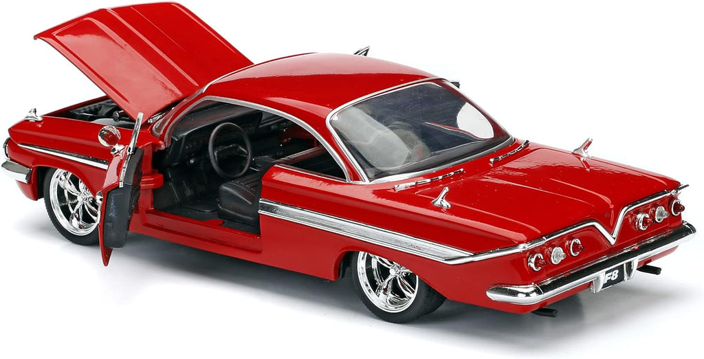 Jada Toys Fast & Furious 8 - Vehículo de Dom, Chevy Impala, 1:24, moldeado a presión.