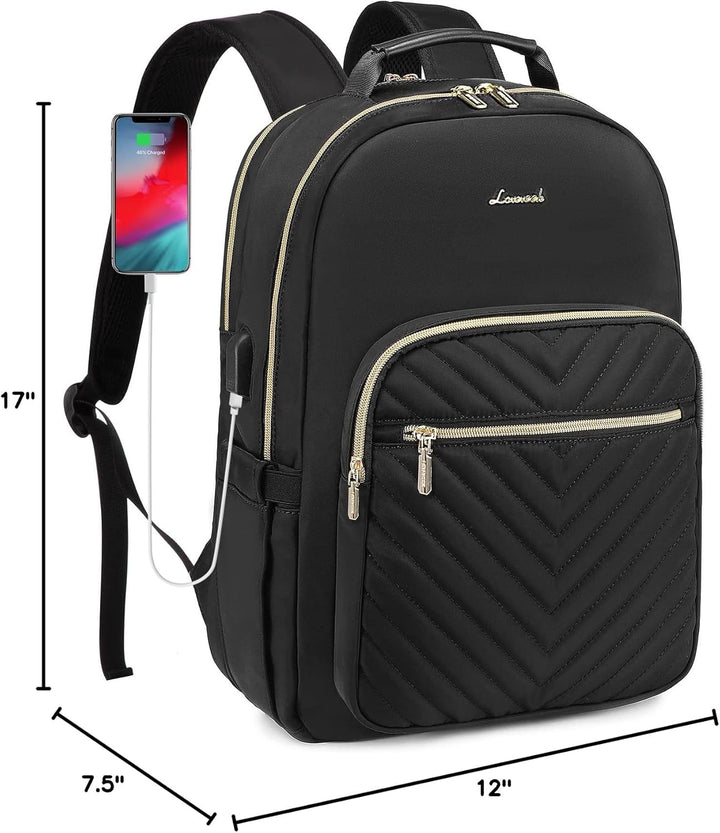 LOVEVOOK Mochila bolso para laptop para mujeres, bolsas de computad...