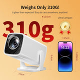 Mini proyector, proyector portátil compatible con 4K, proyector par...