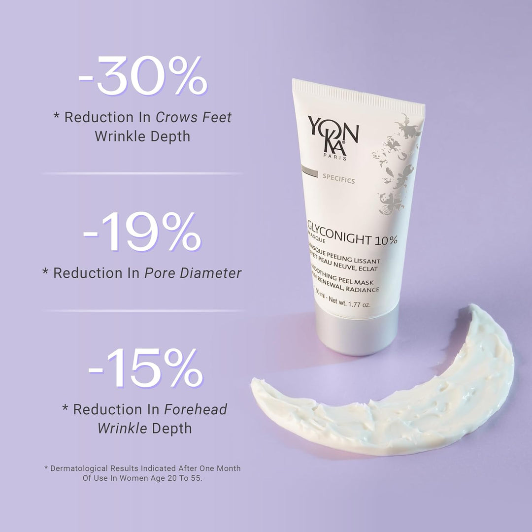 Yon-Ka Glyconight - Máscara facial antienvejecimiento, renovación d...