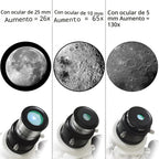 Telescopio reflector astronómico profesional Gskyer 130EQ