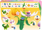 BRIO Flora Flower Village - Juego interactivo de construcción y decoración de 25 piezas para un juego imaginativo abierto, a partir de 3 años