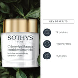 SOTHYS Crema nutritiva ultra rica para piel seca | Hidratante facia...