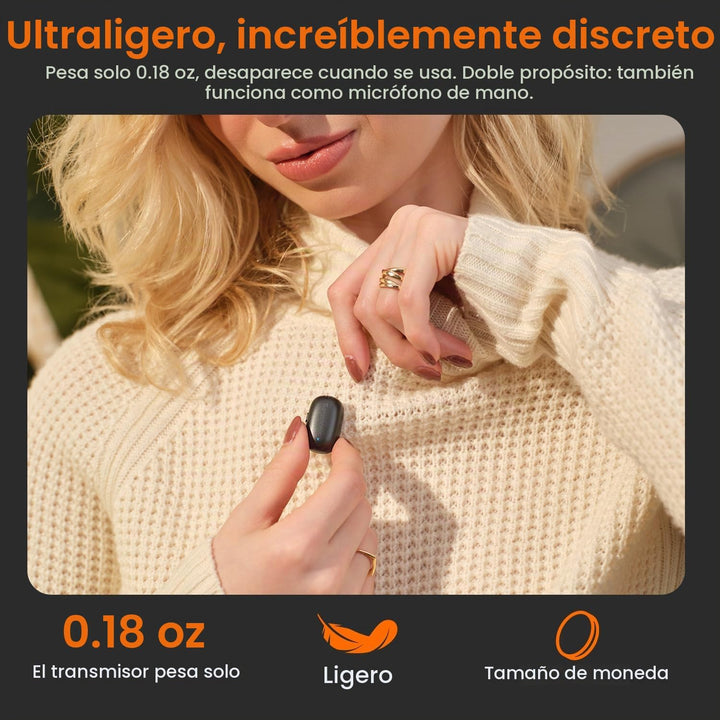 Saramonic Mini micrófono inalámbrico Air SE para iPhone 17\/16\/15...