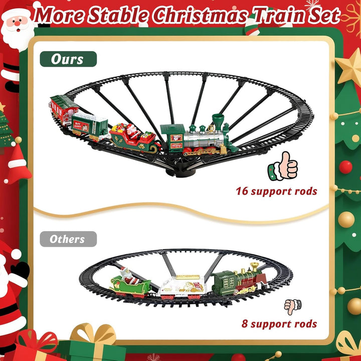 Juego de tren de Navidad