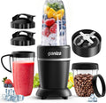 Ganiza Smoothie Blender Max 1300W, Licuadora de Cocina Personal y Mezclador Combo