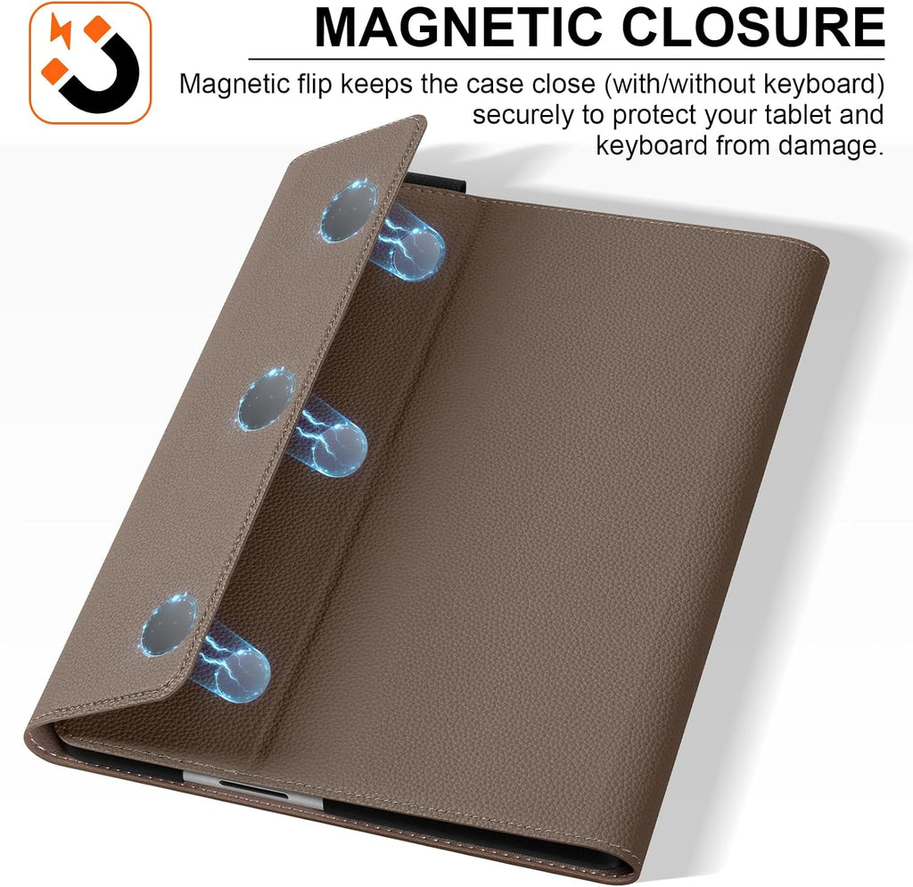 Funda para Surface Pro 9/10/11 de 13 pulgadas 2022/2024, color marrón grisáceo