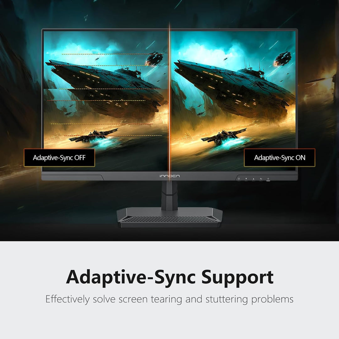 INNOCN Monitor de juegos de 24.5 pulgadas 1440P 240Hz QHD 2K para P...