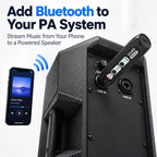 6dot35 - Receptor Bluetooth con salida TRS de 1/4" de 6,35 mm para