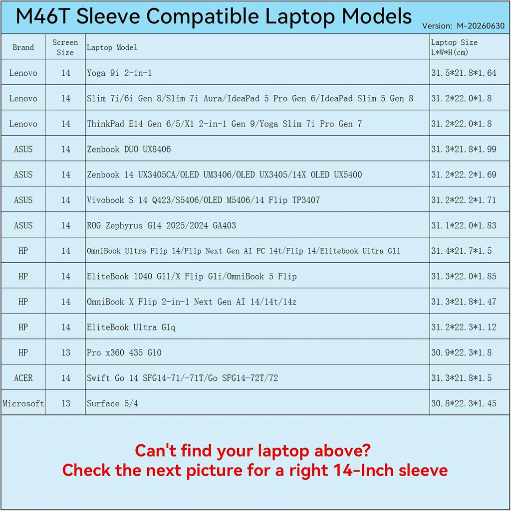 Funda protectora dura Smatree M38T de 13-14 pulgadas para portátil Compatible con Lenovo 13w X8033T