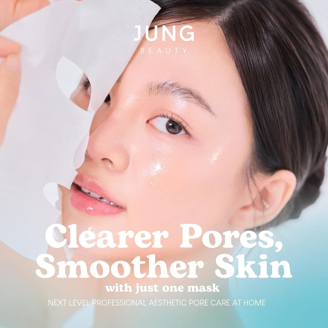 Jung Beauty Carboxy - Máscara facial y cuello con terapia de CO2, p...